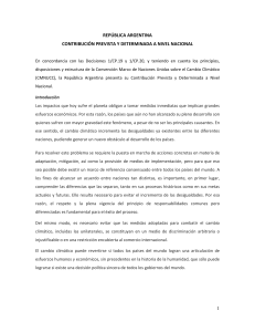 INDC Argentina