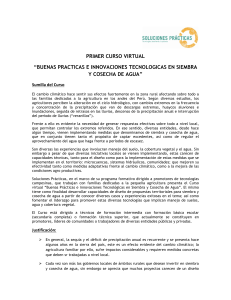 PRIMER CURSO VIRTUAL “BUENAS PRACTICAS E