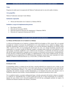 OFICINA DEL HISTORIADOR D ELA CIUDAD DE LA HABANA