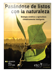 Bi&oacute;logos sint&eacute;ticos - Heinrich-B&ouml;ll