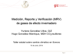 Medición, Reporte y Verificación (MRV)
