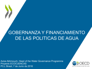 A framework for Financing Water Resources Management