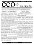 Boletin ECO en español 06 de diciembre 2014