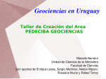 Geociencias en Uruguay - Instituto de Física Facultad de Ciencias