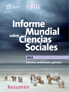 Informe Mundial sobre Ciencias Sociales