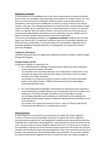 Paleomagnetismo y Magnetismo Ambiental