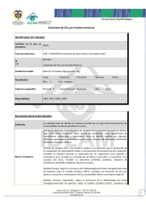 Formato Común Hoja Metodológica 1 Emisiones de CO2
