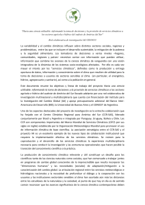 Hacia una ciencia utilizable: informando la toma de decisiones y la