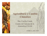 Agricultura y Cambio Climático