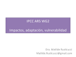 IPCC AR5 WG2 Impactos, adaptación, vulnerabilidad