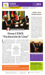 newsletter - Internacionales CDMX