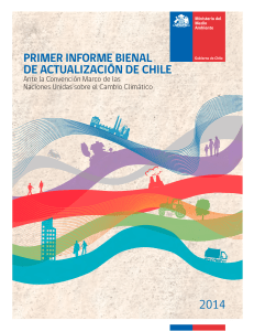 Primer informe Bienal de actualización de chile