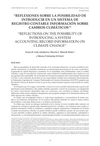 Reflexiones Sobre La Posibilidad De Introducir En Un