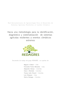 Hacia una metodología para la identificación, diagnóstico y