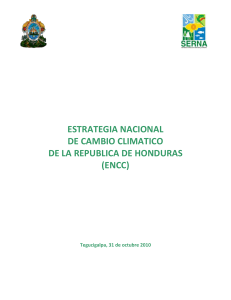 Estrategia Nacional de Cambio Climático de Honduras