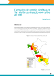 Escenarios de cambio climático en San Martín y su impacto en el