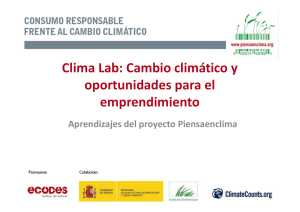 Diapositiva 1 - Piensa en Clima