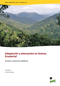 adaptación y atenuación en Guinea ecuatorial