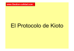 El Protocolo de Kioto - Gestión