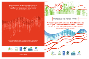 Protocolo para el Monitoreo de la Dinámica de las Playas Arenosas