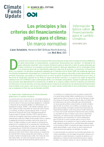 Climate finance fundamentals 1: the principles and criteria of public