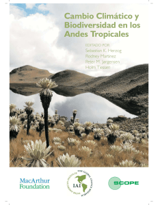 HERZOG, Sebastián et al. 2012. Cambio climático y biodiversidad
