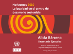 Alicia Bárcena - XIII Conferencia Regional sobre la Mujer de