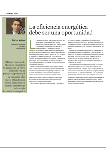26/05/2016 Fuente: El Economista Energía Tribuna Carlos
