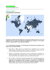 Ficha de análisis Contribuciones nacionales