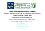 Agenda Global de Hospitales Verdes y Saludables