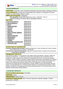 Fomento de las Capacidades para la etapa II de adaptaci&oacute;n al