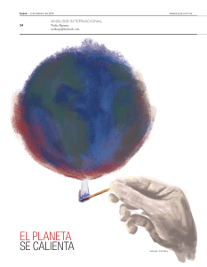 el planeta se calienta