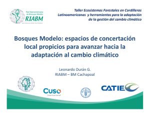 Bosques Modelo: espacios de concertación local propicios para