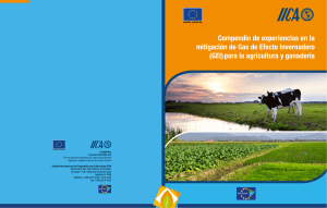 Compendio de experiencias en la mitigación de Gas de Efecto