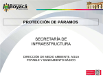 Protección De Páramos - Gobernación de Boyacá