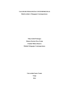 pedagogia, biodiversidad y preservacion