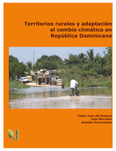 Territorios rurales y adaptación al cambio climático en