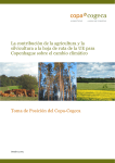 La contribución de la agricultura y la silvicultura a la hoja de ruta de