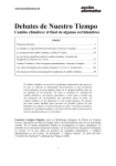 Dossier cambio climático - Acción en red Castilla y León