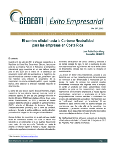 El camino oficial hacia la Carbono Neutralidad para las empresas