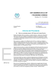 135ª ASAMBLEA DE LA UIP Y REUNIONES CONEXAS Informe del
