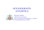 Oceanografia Antàrtica. OCEANOGRAFÍA ANTÁRTICA