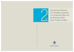 2da Comunicación Nacional de la República Argentina