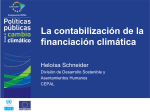 La contabilización de la financiación climática