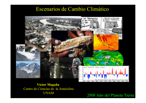 Escenarios_cambio_climatico_Dr. Magaña