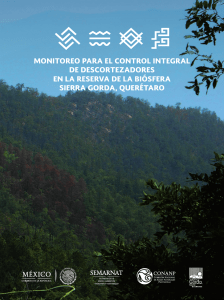 Monitoreo para el control integral de descortezadores en la reserva