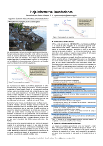 Hoja informativa: Inundaciones