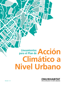 Climático a Nivel Urbano