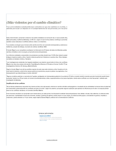 &iquest;M&aacute;s violentos por el cambio clim&aacute;tico?