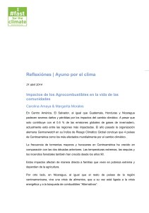 Reflexiónes | Ayuno por el clima